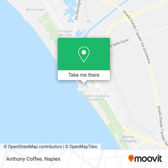 Anthony Coffee map