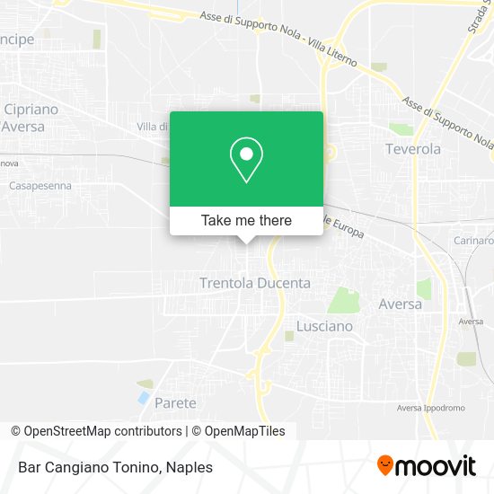 Bar Cangiano Tonino map