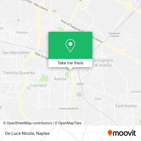 De Luca Nicola map