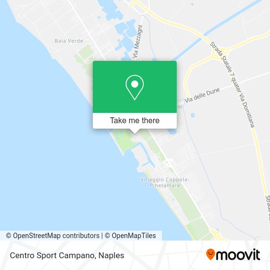 Centro Sport Campano map