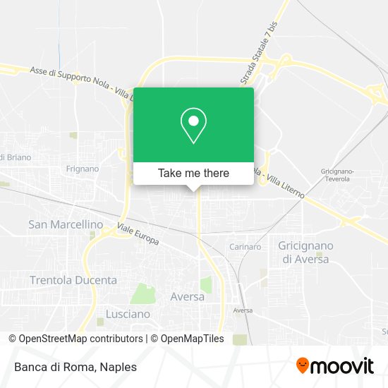 Banca di Roma map