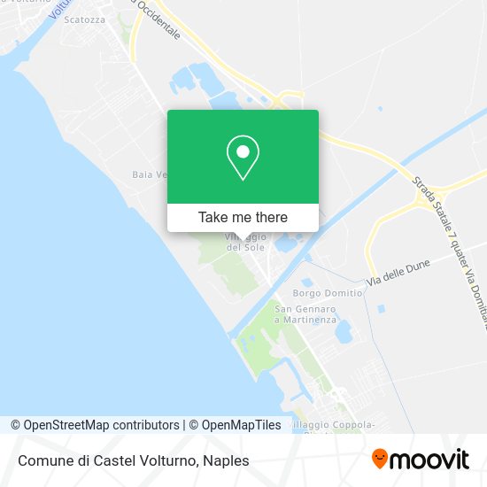 Comune di Castel Volturno map