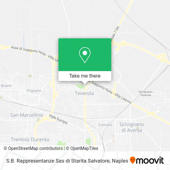 S.B. Rappresentanze Sas di Starita Salvatore map