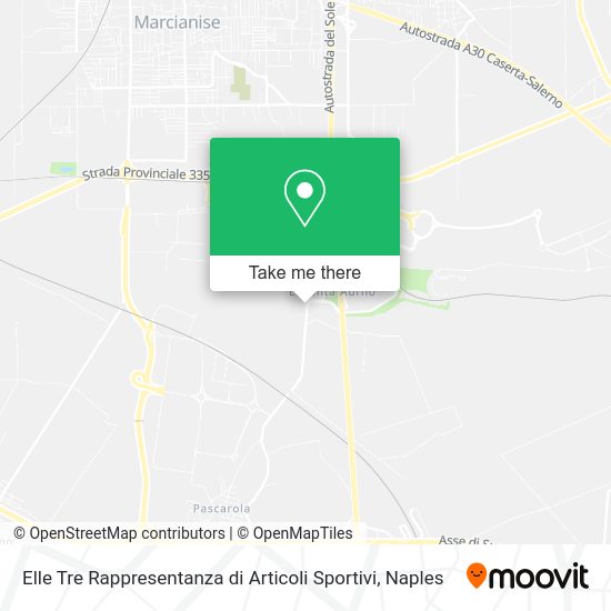 Elle Tre Rappresentanza di Articoli Sportivi map