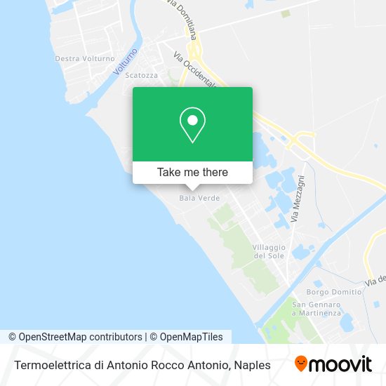 Termoelettrica di Antonio Rocco Antonio map