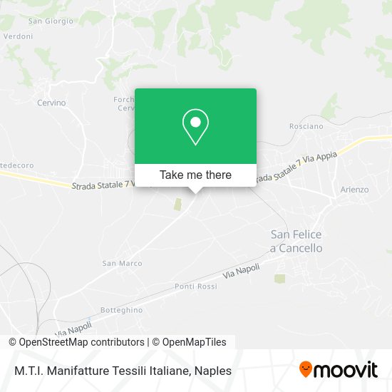 M.T.I. Manifatture Tessili Italiane map