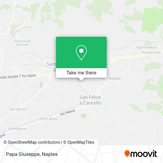 Papa Giuseppe map