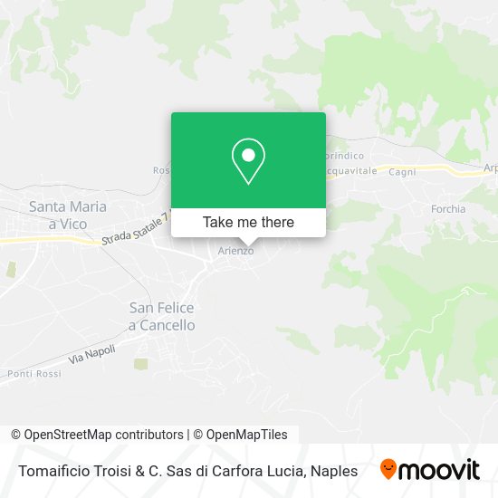 Tomaificio Troisi & C. Sas di Carfora Lucia map