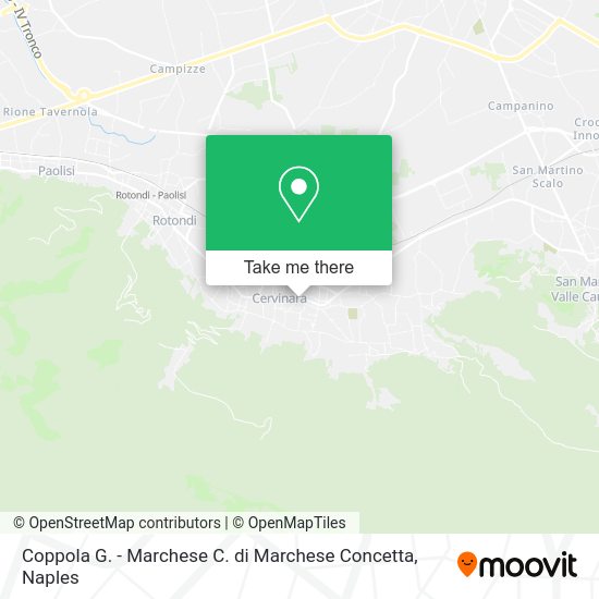 Coppola G. - Marchese C. di Marchese Concetta map