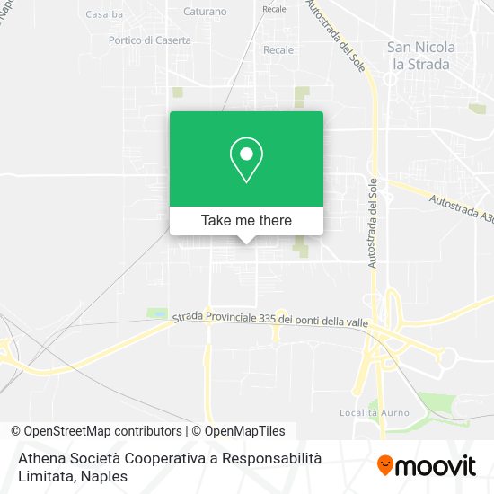 Athena Società Cooperativa a Responsabilità Limitata map