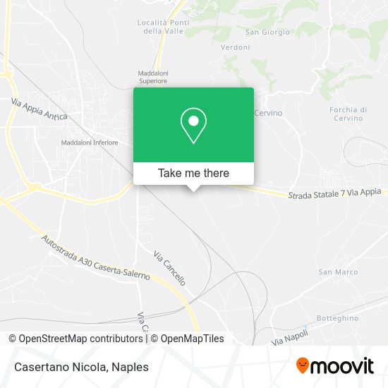 Casertano Nicola map