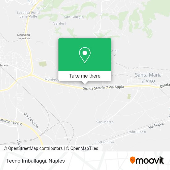 Tecno Imballaggi map