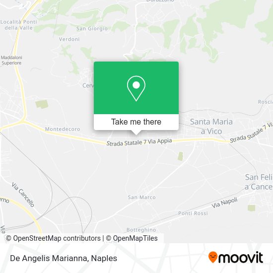 De Angelis Marianna map