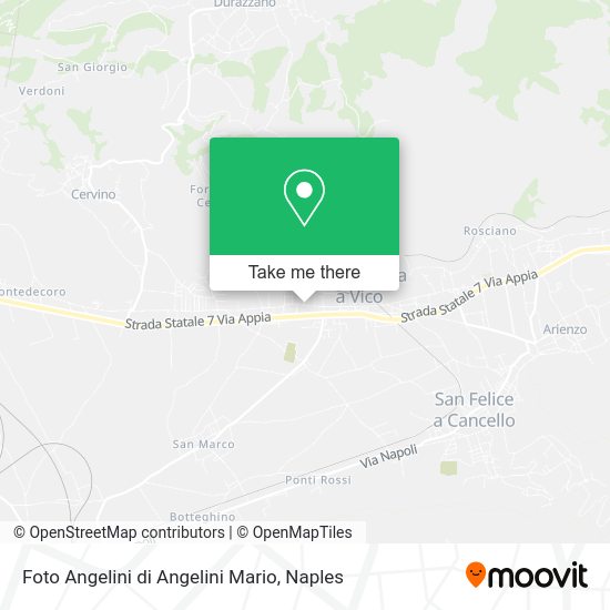 Foto Angelini di Angelini Mario map