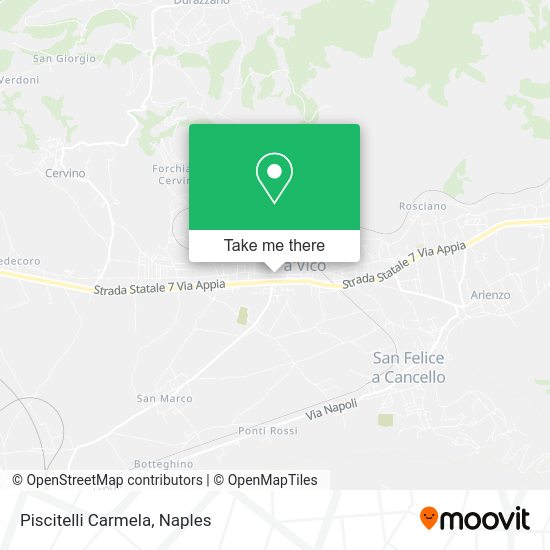 Piscitelli Carmela map