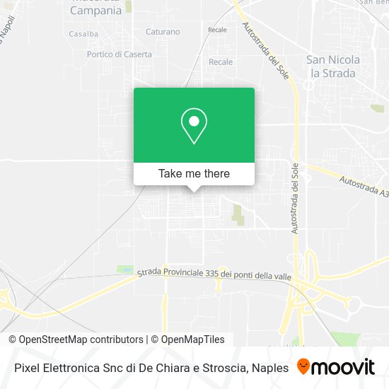 Pixel Elettronica Snc di De Chiara e Stroscia map