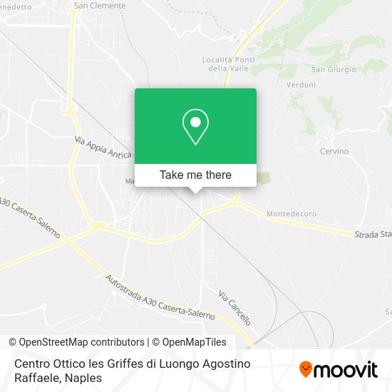 Centro Ottico les Griffes di Luongo Agostino Raffaele map