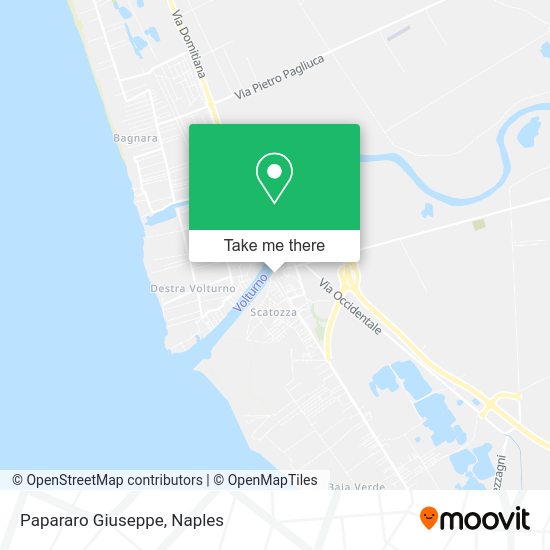 Papararo Giuseppe map