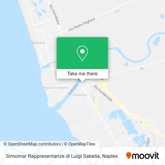 Simomar Rappresentanze di Luigi Sabella map