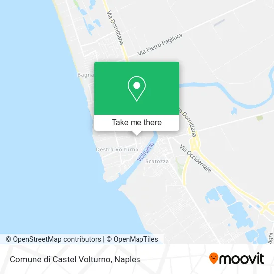 Comune di Castel Volturno map