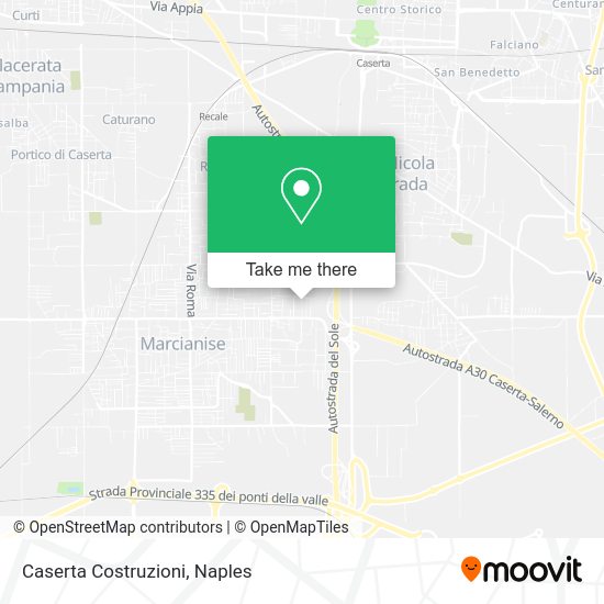 Caserta Costruzioni map