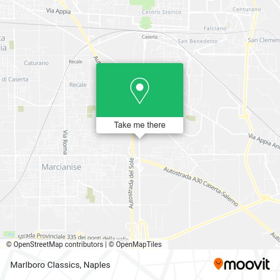 Marlboro Classics map