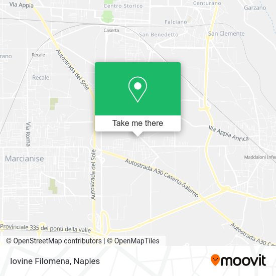 Iovine Filomena map