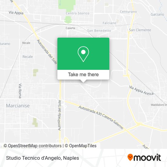 Studio Tecnico d'Angelo map