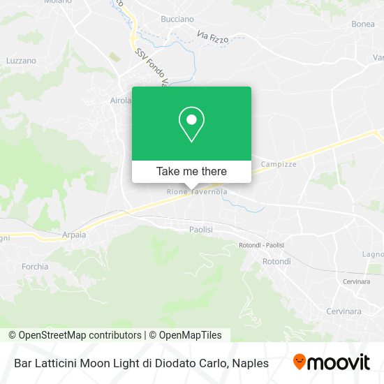 Bar Latticini Moon Light di Diodato Carlo map