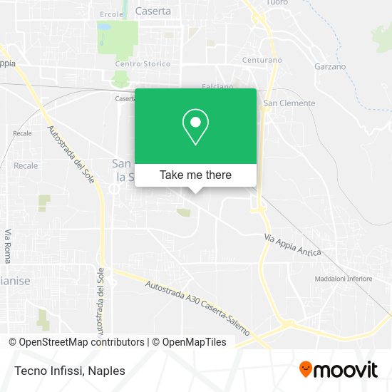 Tecno Infissi map