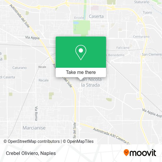 Crebel Oliviero map