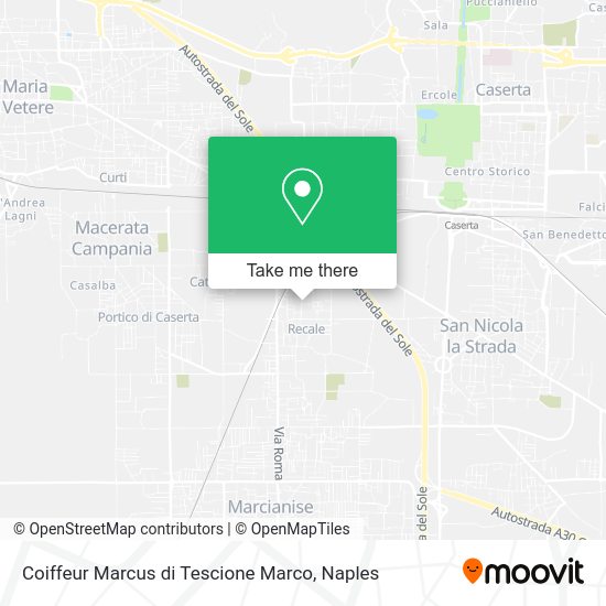 Coiffeur Marcus di Tescione Marco map