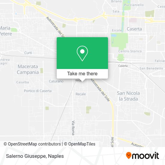 Salerno Giuseppe map