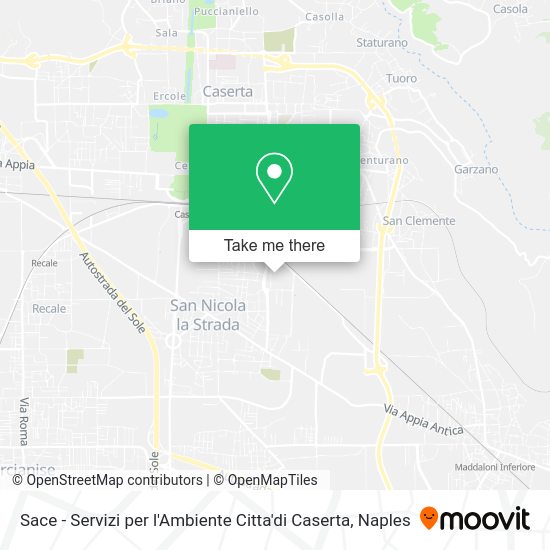 Sace - Servizi per l'Ambiente Citta'di Caserta map