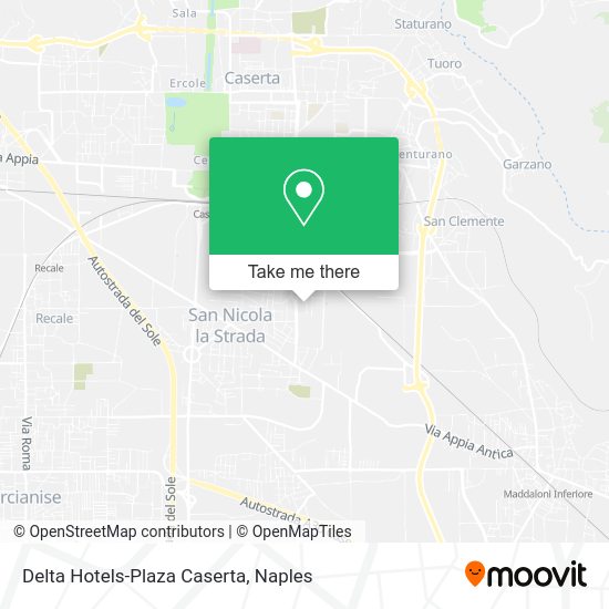 Delta Hotels-Plaza Caserta map