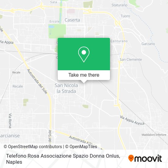 Telefono Rosa Associazione Spazio Donna Onlus map