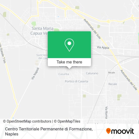 Centro Territoriale Permanente di Formazione map
