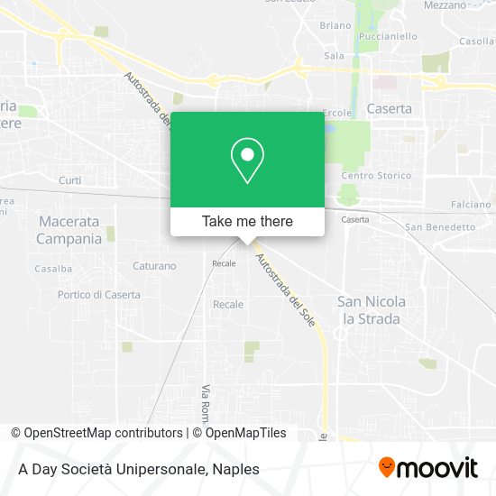 A Day Società Unipersonale map