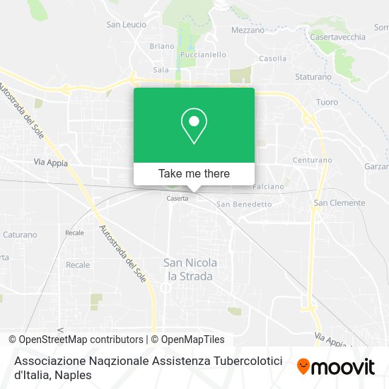 Associazione Naqzionale Assistenza Tubercolotici d'Italia map