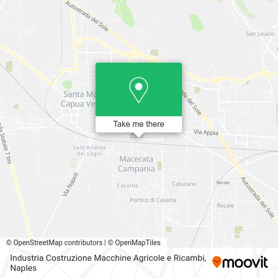 Industria Costruzione Macchine Agricole e Ricambi map