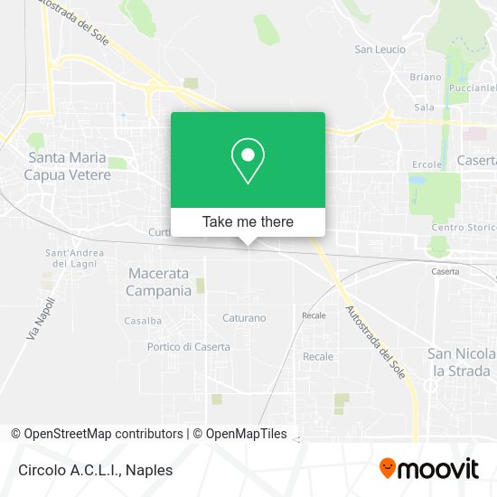 Circolo A.C.L.I. map