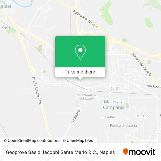 Geoprove Sas di Iacobbi Sante Mario & C. map