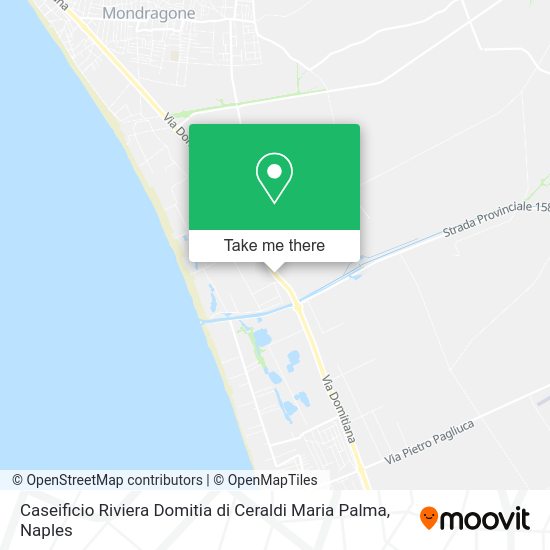 Caseificio Riviera Domitia di Ceraldi Maria Palma map