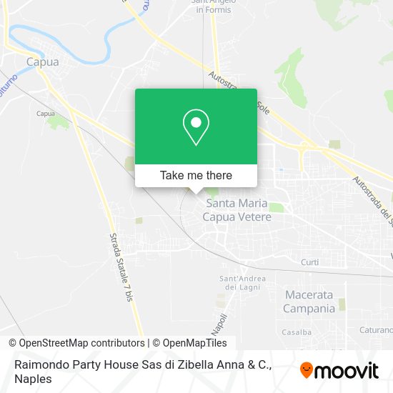 Raimondo Party House Sas di Zibella Anna & C. map
