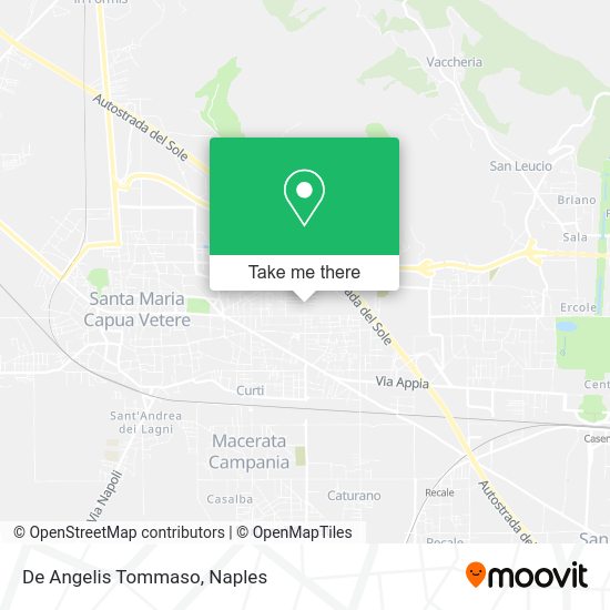 De Angelis Tommaso map