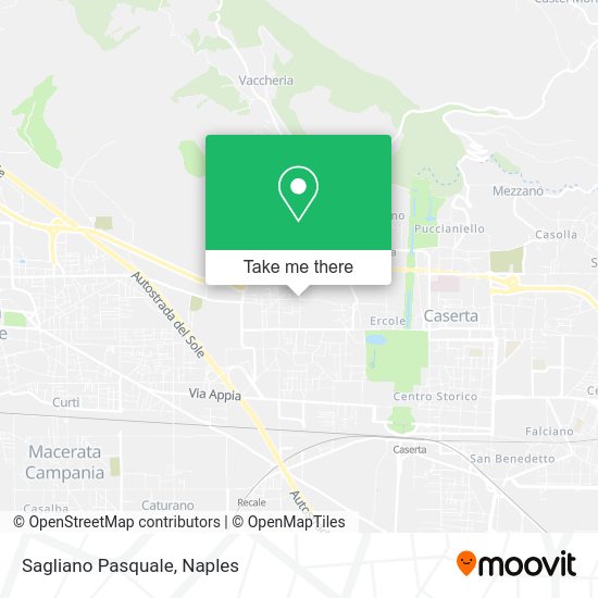 Sagliano Pasquale map