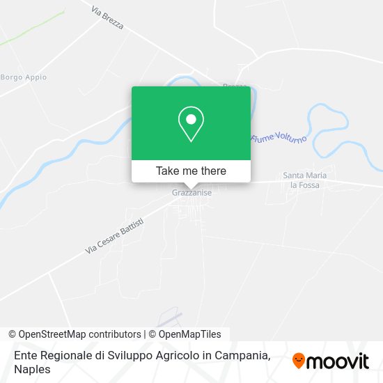Ente Regionale di Sviluppo Agricolo in Campania map
