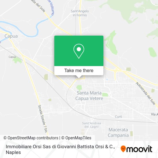 Immobiliare Orsi Sas di Giovanni Battista Orsi & C. map