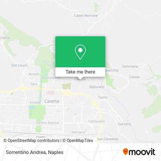 Sorrentino Andrea map