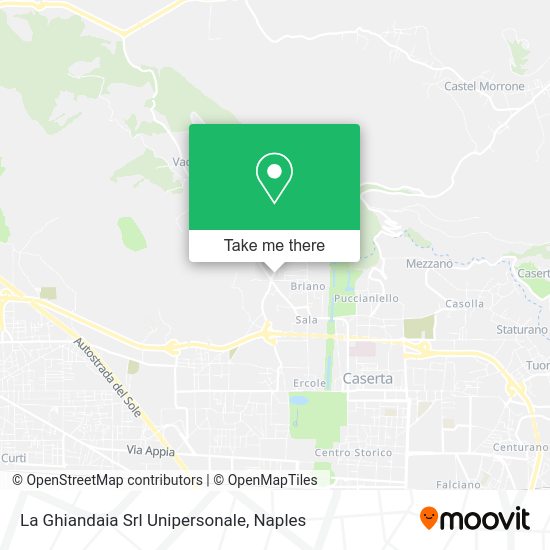 La Ghiandaia Srl Unipersonale map